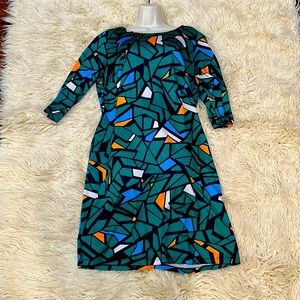 Triste X0 Green & black base dress